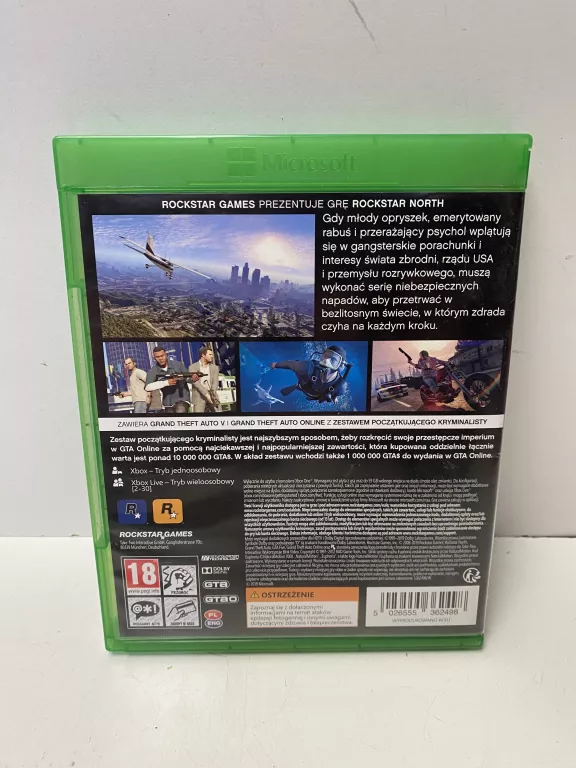 GRAND THEFT AUTO V XBOX ONE