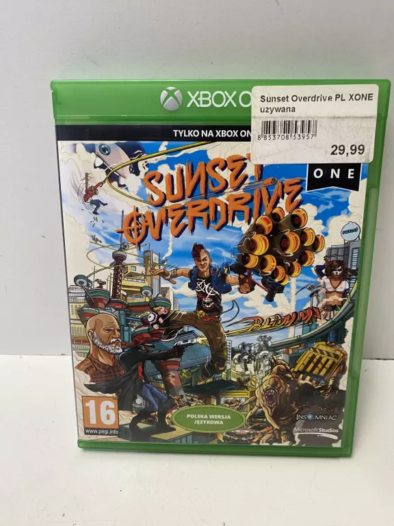 SUNSET OVERDRIVE XBOX ONE