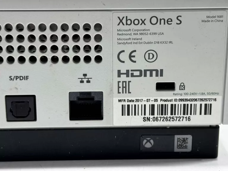 KONSOLA XBOX ONE S