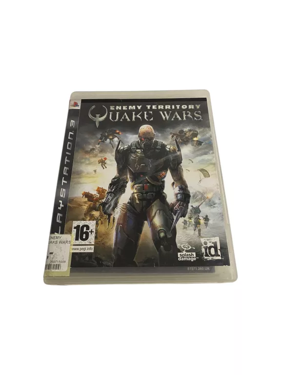 GRA PS3 ENEMY TERRITORY QUAKE WARS