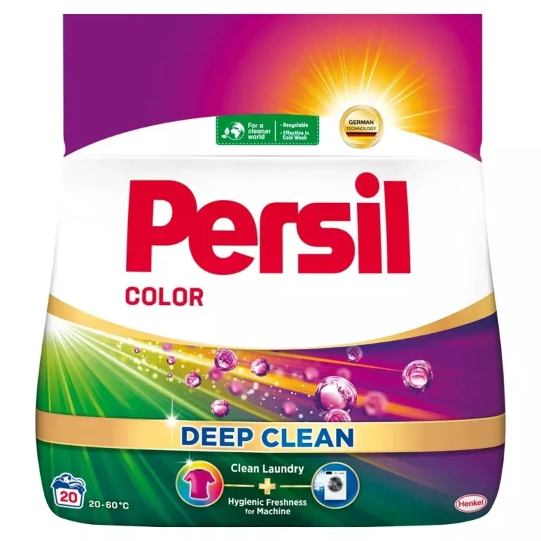 ORYGINALNY PROSZEK DO PRANIA PERSIL DEEP CLEAN COLOR 1.1 KG / 20 PRAŃ