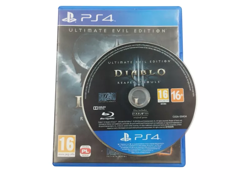 GRA PS4 DIABLO III REAPER OF SOULS ULTIMATE EVIL EDITION