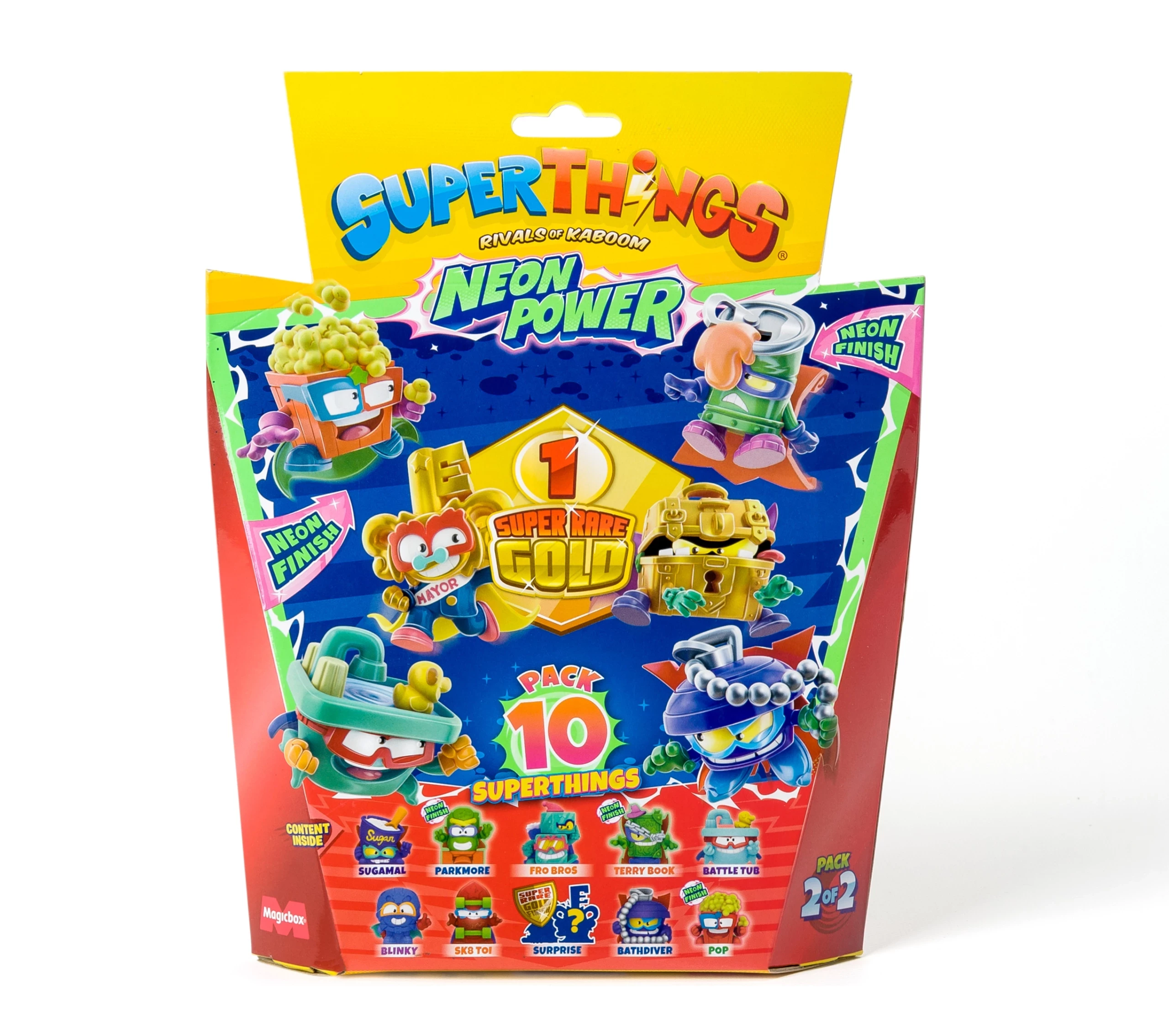 SUPERTHINGS RIVALS OF KABOOM NEON POWER PACK 10 BLISTER 1 Z 2 1 / 2023 ...