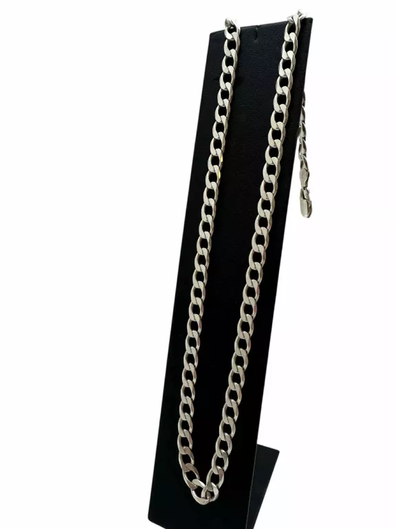SREBRNY ŁAŃCUSZEK PANCERKA 25,49G 925 50CM CZYTAJ OPIS
