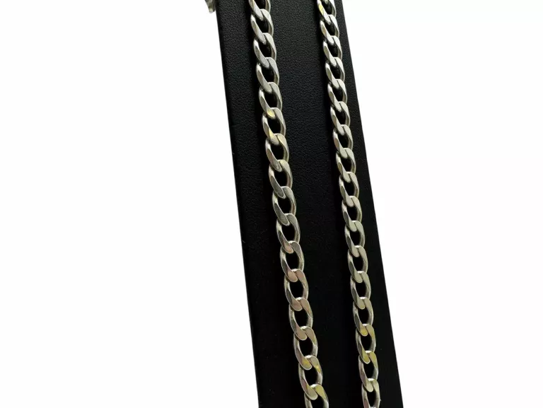 SREBRNY ŁAŃCUSZEK PANCERKA 25,49G 925 50CM CZYTAJ OPIS