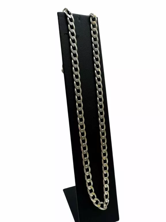 SREBRNY ŁAŃCUSZEK PANCERKA 25,49G 925 50CM CZYTAJ OPIS