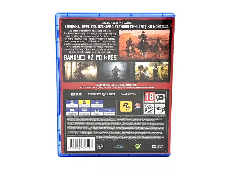 GRA PLAYSTATION 4 RED DEAD REDEMPTION II RDR2 (PS4) PUDEŁKO