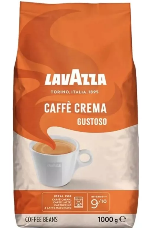 LAVAZZA CAFFE CREMA GUSTOSO - KAWA ZIARNISTA 1KG