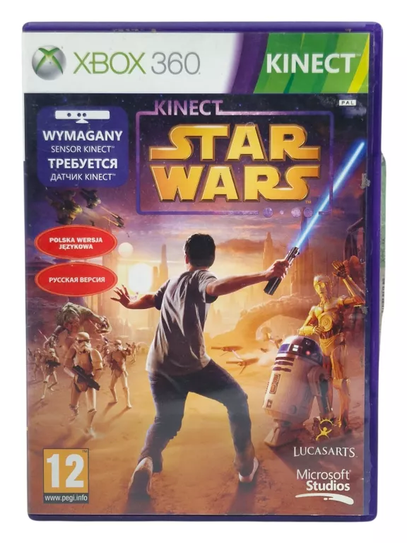 GRA XBOX 360 KINECT STAR WARS POLSKA WERSJA