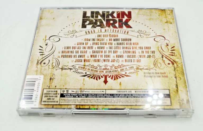 PŁYTA CD+DVD LINKIN PARK - ROAD TO REVOLUTION: LIVE 2008 I WYDANIE
