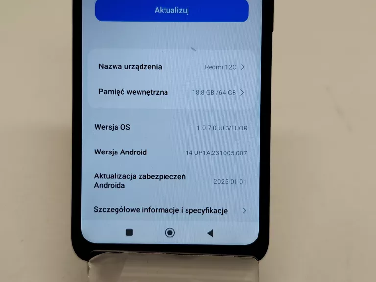 TELEFON XIAOMI REDMI 12C 3 GB / 64 GB 4G/ŁAD