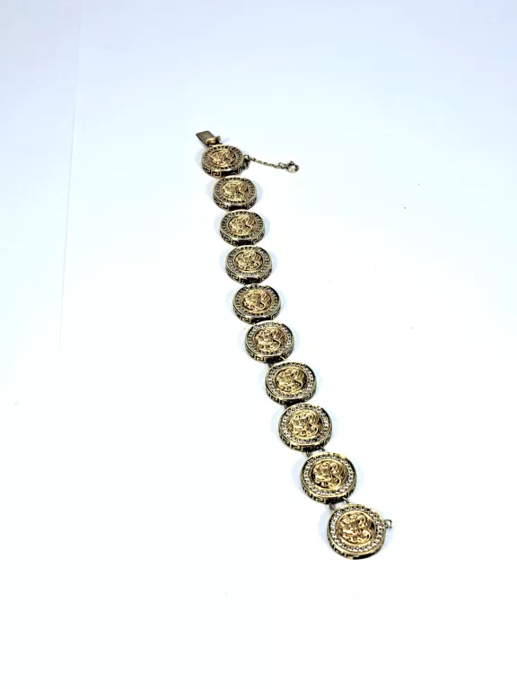 PIĘKNA BRANSOLETKA VERSACE ZŁOTA PR.333 26,95G