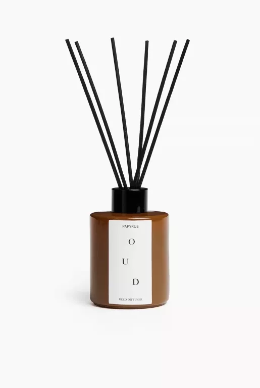 PATYCZKI ZAPACHOWE H&M PAPYRUS OUD REED DIFUSER 120ML.