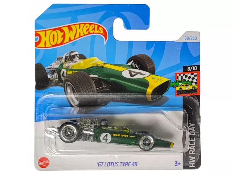 SAMOCHODZIK HOT WHEELS 67 LOTUS TYPE 49