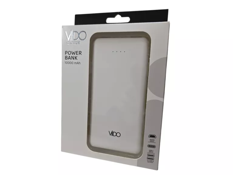 POWERBANK VIIDO 10000MAH BIAŁY