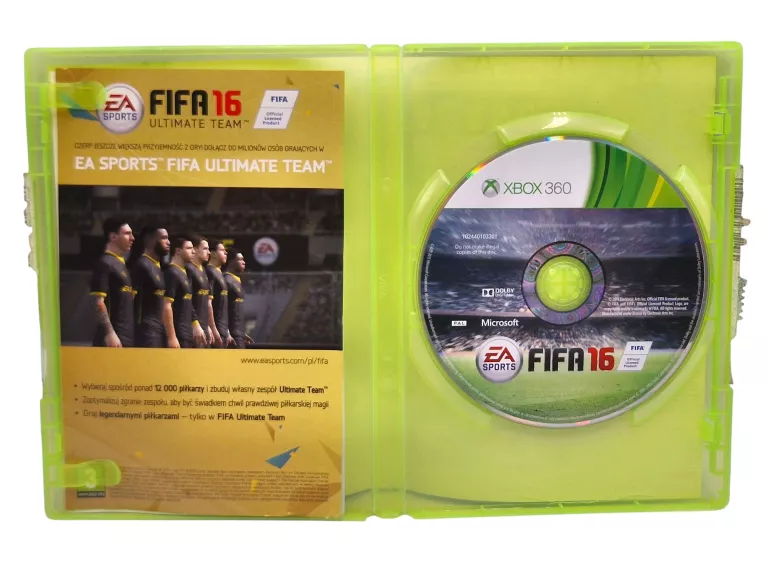 GRA XBOX 360 FIFA 16 DUBBING PL
