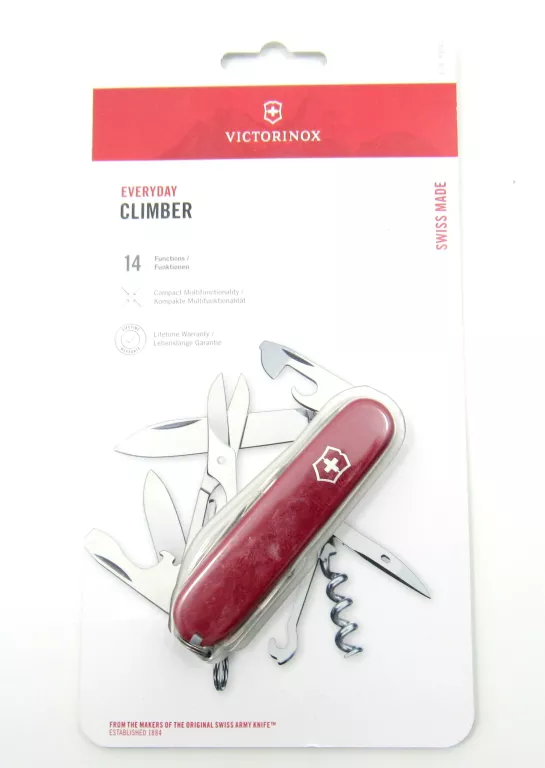 SCYZORYK VICTORINOX CLIMBER 1.3703 RED