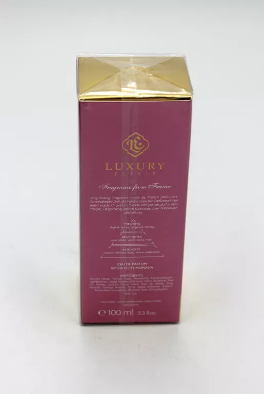 WODA PERFUMOWANA LUXURY ELIXIR PRECIOUS SUNSET