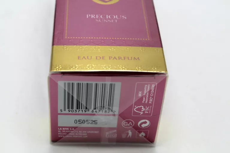 WODA PERFUMOWANA LUXURY ELIXIR PRECIOUS SUNSET