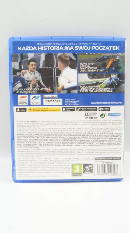 GRA F1 2021 NA PS5 PLAYSTATION 5