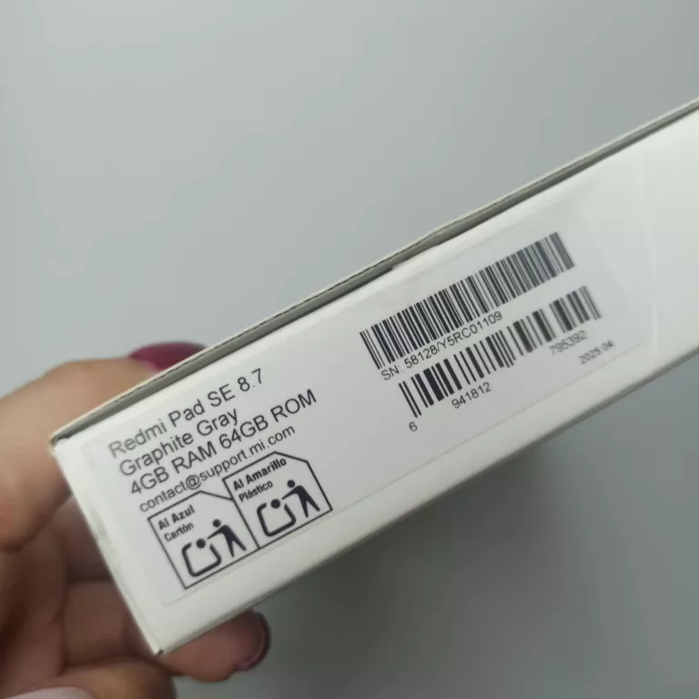 TABLET XIAOMI REDMI PAD SE 8,7" 4 GB / 64 GB / NA CZĘŚCI!