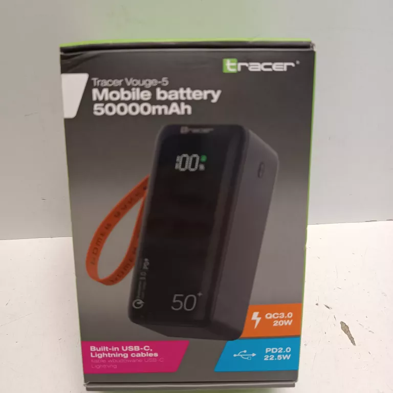 POWERBANK TRACER VOUGE-5 50000MAH