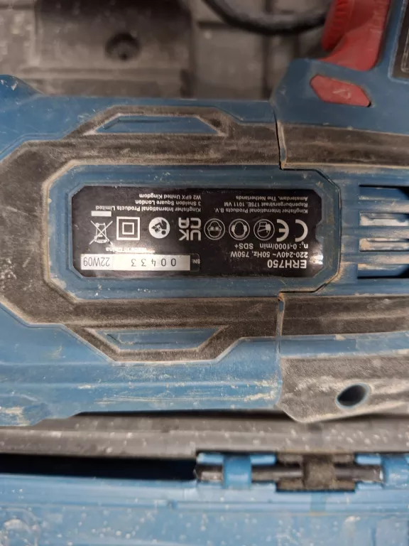 MŁOTOWIERTARKA ERBAUER  ERH750