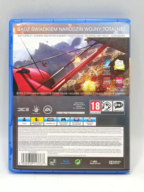 GRA PS4 BATTLEFIELD 1