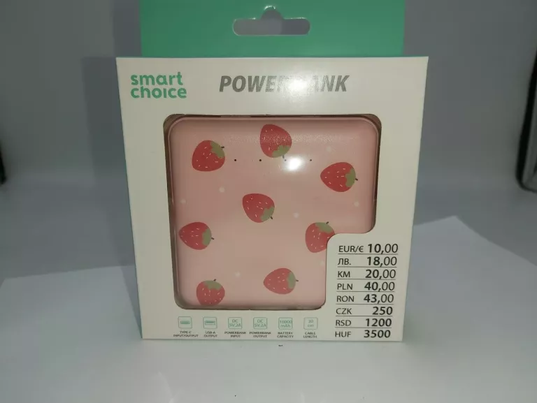 POWERBANK SMART CHOICE 10000 MAH TRUSKAWKI