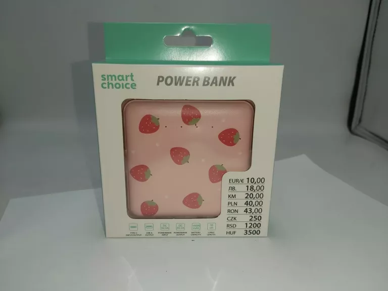 POWERBANK SMART CHOICE 10000 MAH TRUSKAWKI