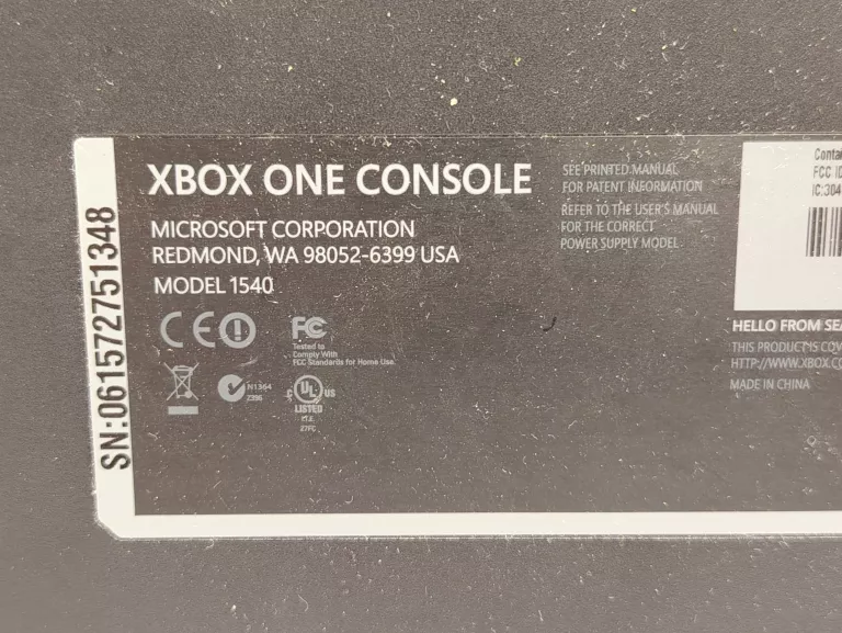 KONSOLA   XBOX ONE + KINECT + PAD
