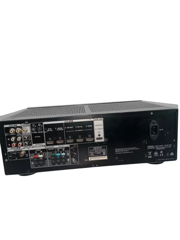 AMPLITUNER KINA DENON AVR-X540BT 5.2 HDMI 4K PILOT ZASILACZ