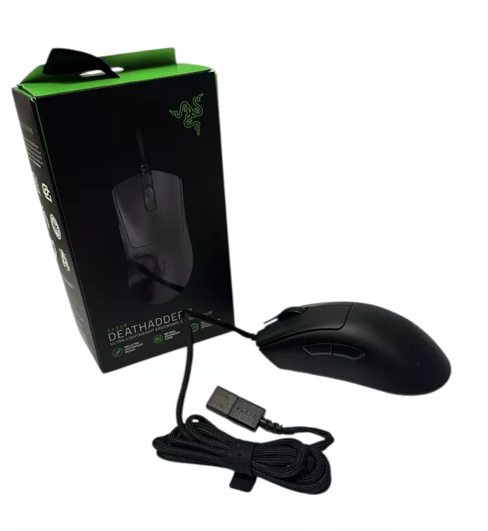 MYSZ RAZER DEATHADDER V3 - SUPER STAN! POLECAM!