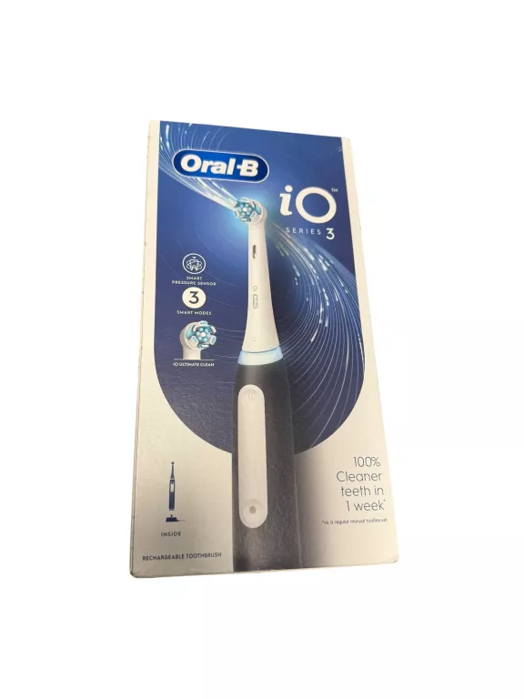ORAL-B IO 3 BLACK SZCZOTECZKA ELEKTRYCZNA