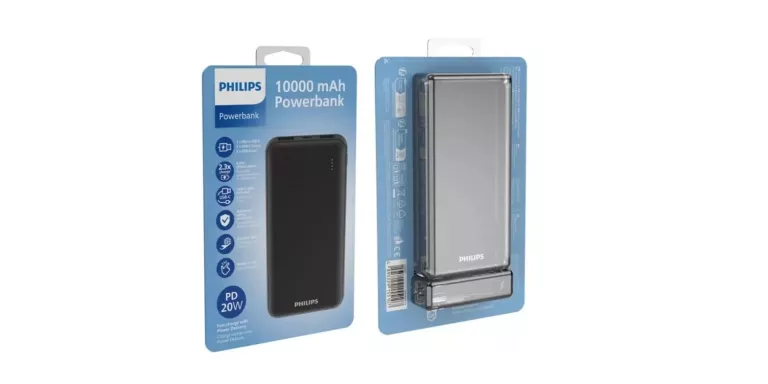 POWERBANK PHILIPS 10000MAH 20W DLP1812PB