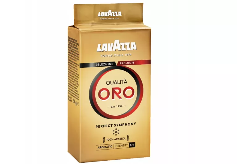 KAWA MIELONA LAVAZZA QUALITA ORO 250G DŁUGA DATA 2027R.