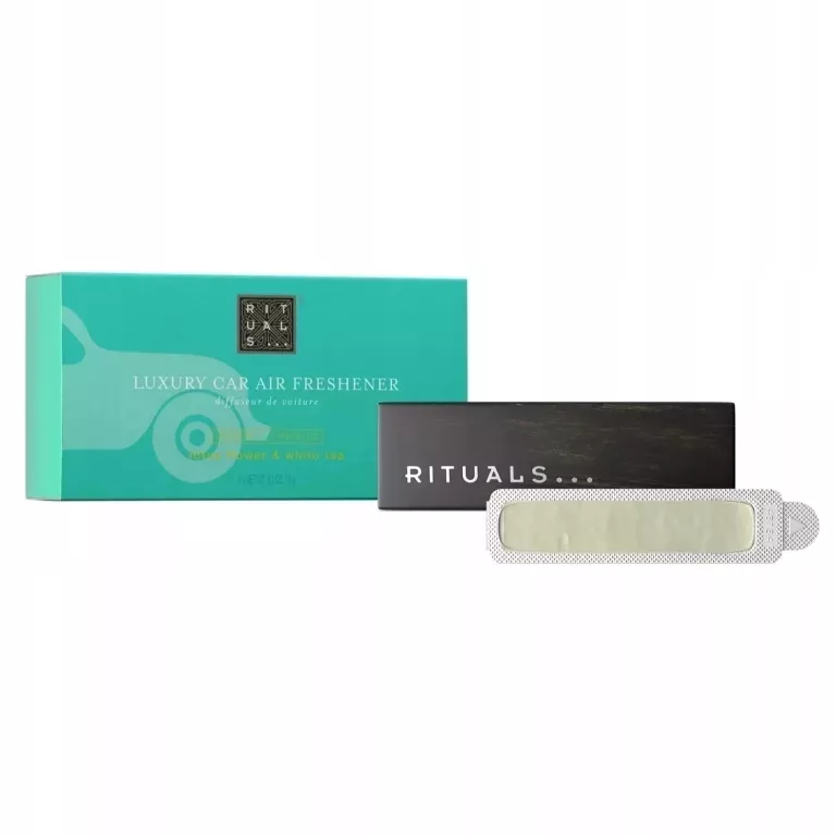 ODŚWIEŻACZ POWIETRZA DO SAMOCHODU RITUALS LOTUS FLOWER&WHITE TEA 02/2028R.