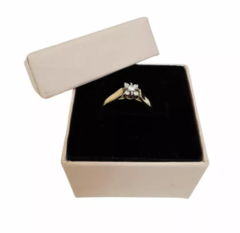 ZŁOTY PIERŚCIONEK W: 1,91G P :585  R: 11