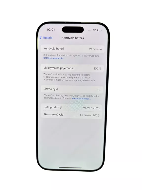 TELEFON IPHONE 16 PRO 128GB BAT. 100% OPIS!!!