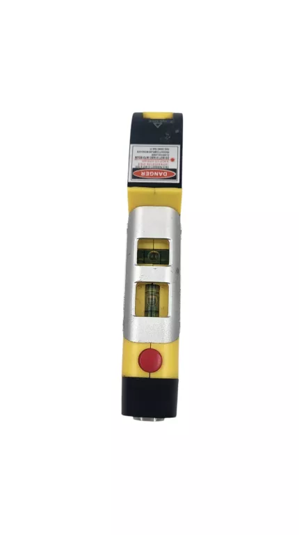 POZIOMICA LASEROWA LASER LEVEL PRO 3 ŻÓŁTA ET1931 Z WYSUWANĄ METRÓWKĄ