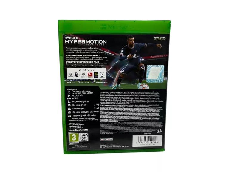 GRA PUDEŁKOWA NA XBOX - FIFA 22