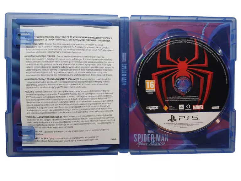 GRA NA PS5 SPIDER MAN MILES MORALES