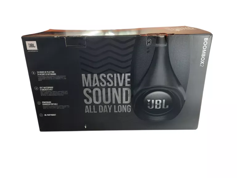 GŁOŚNIK BEZPRZEWODOWY JBL BOOMBOX 2/PUDEŁKO