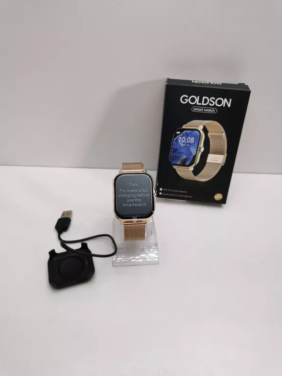 SMARTWATCH GOLDSON/ KOMPLET W PUDEŁKU