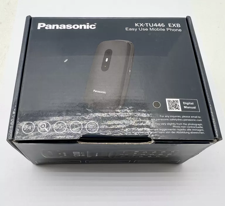 TELEFON KOMÓRKOWY PANASONIC KX-TU446EXB 32 MB / 32 MB 2G CZARNY