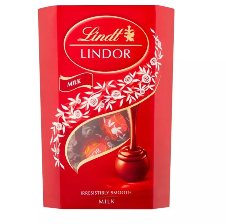 PRALINKI Z CZEKOLADY MLECZNEJ LINDT LINDOR 200 G