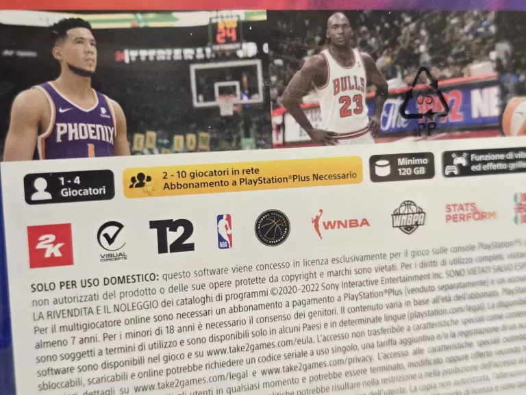 GRA PS5 NBA 2K23 ZAFOLIOWANA