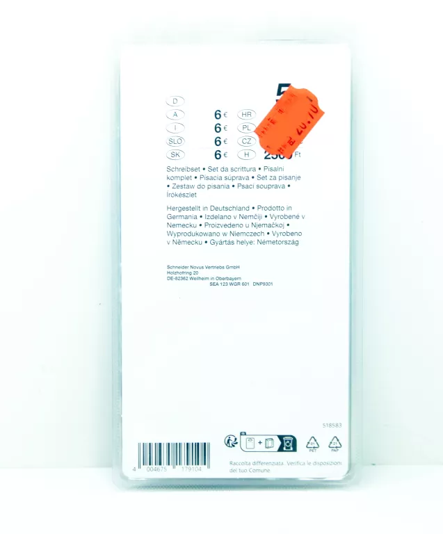 PIÓRO KULKOWE SCHNEIDER NIEBIESKI + KOREKTOR [ZESTAW]