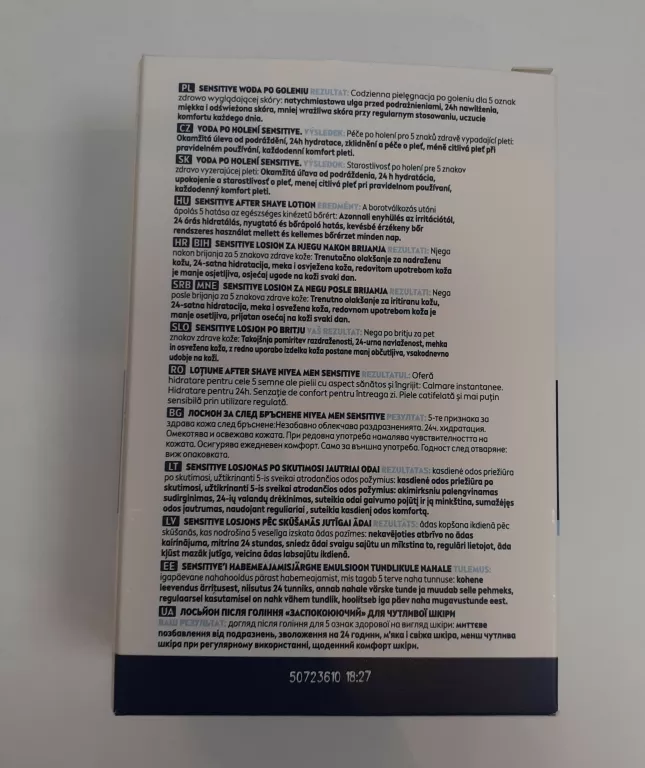 NIVEA MEN SENSITIVE LIOTON PO GOLENIU 100 ML