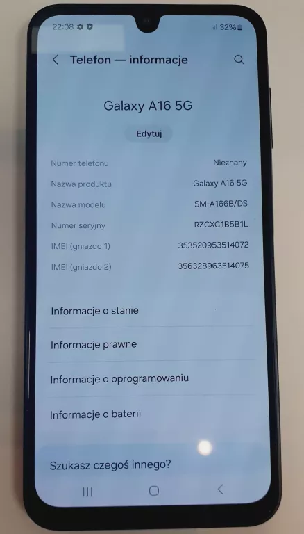 SAMSUNG GALAXY A16 5G 4GB/128GB